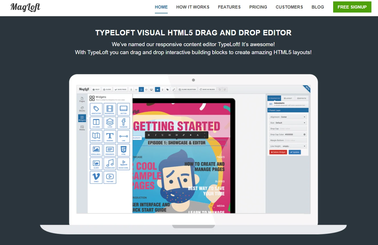magloft landing page