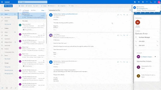 Compelling emails in Microsoft Dynamics 365.