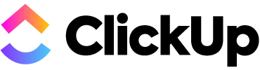 The ClickUp logo.