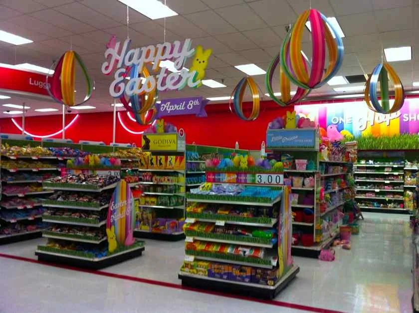 Showing big box stores aim to make the most relevant items easy to find.