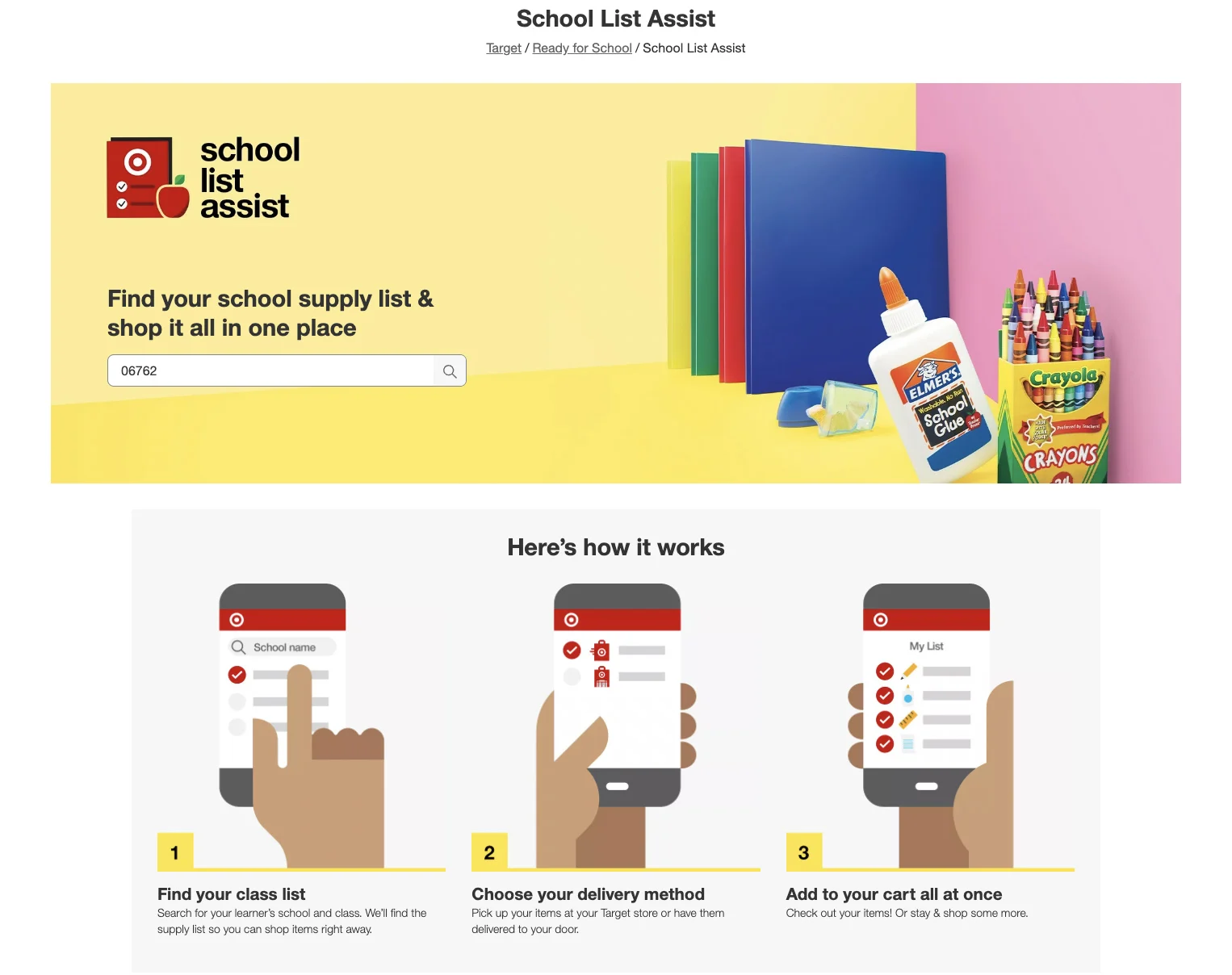 School List Assist.