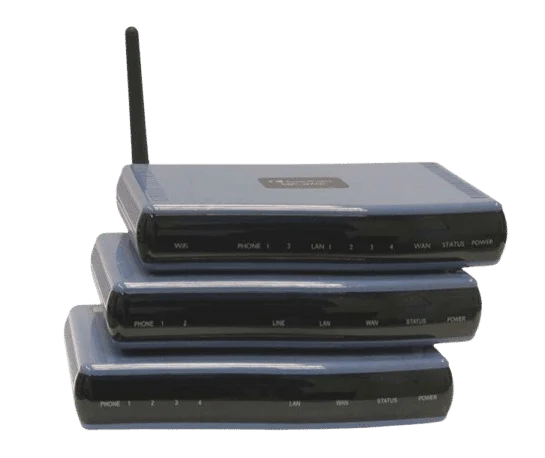 The AudioCodes MediaPack 202B ATA.