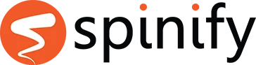 Spinify logo.