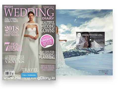 irish wedding diary published on the joomag platform