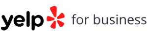 Yelp logo.