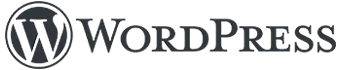 The WordPress logo.