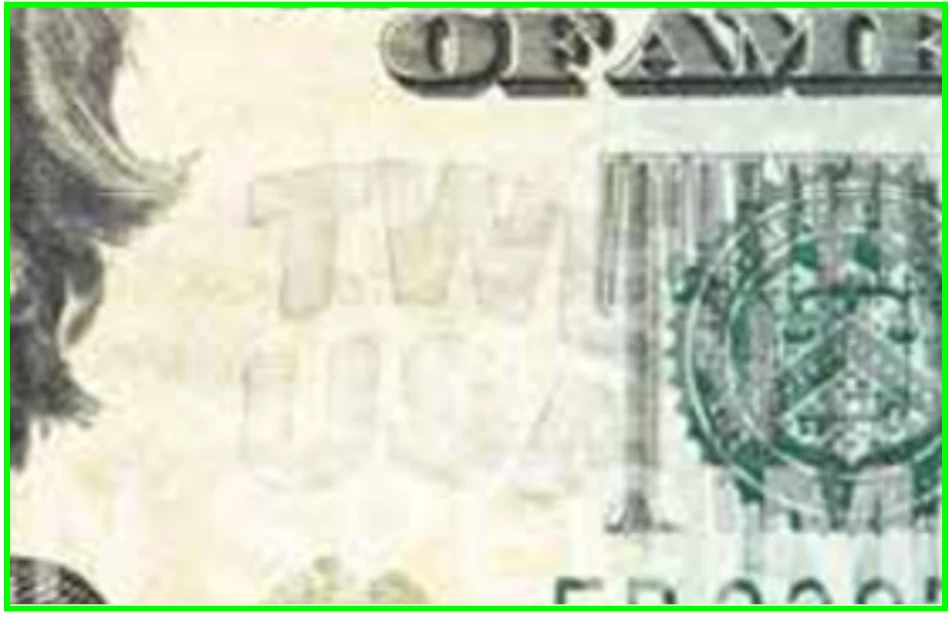 Close-up of “USA 20”