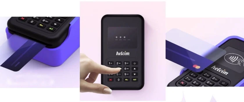 Helcim EMV chip and contactless payments.