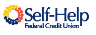 Self-Help Federal Credit Union logo.