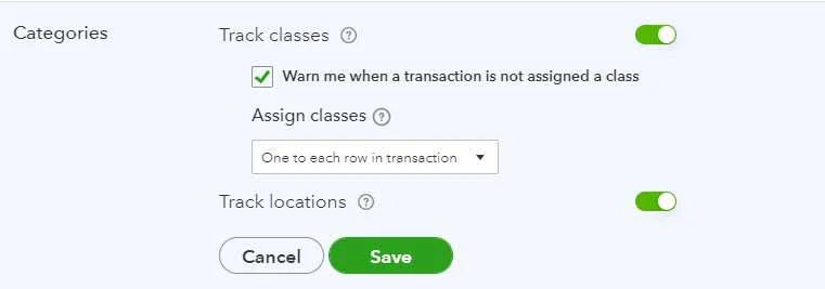 Image showing how to turn on clas and location tracking.
