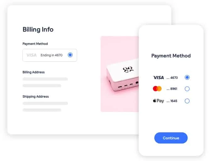 A image presentation of Authorize.net recurring payment tools.