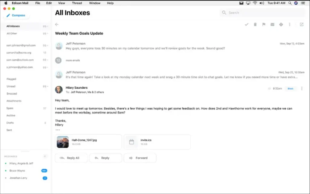 Edison Mail Dashboard