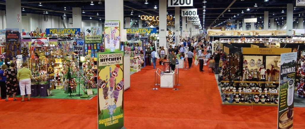 Hundreds of vendors come to show their wares this massive trade show at ASD Market Week