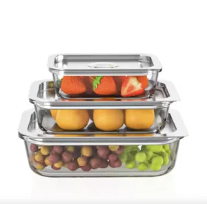 Alibaba wholesale glass food storage containers