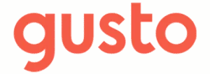 Gusto logo.