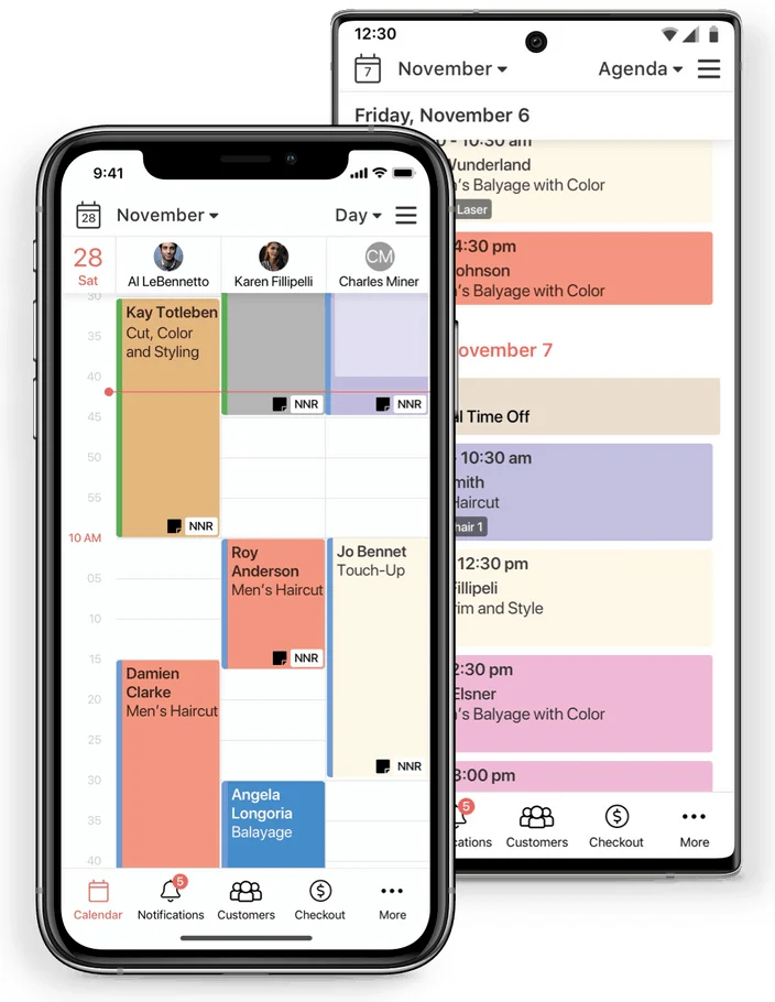 Vagaro Pro in mobile app view.